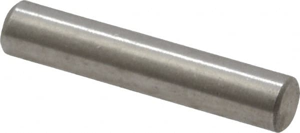Value Collection - 3/32" Diam x 1/2" Pin Length 18-8 Stainless Steel Standard Dowel Pin - Bright Finish - Exact Tooling