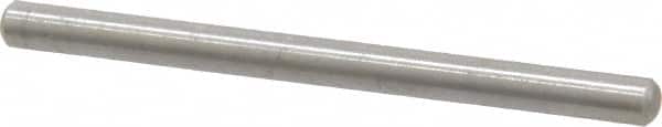 Value Collection - 1/8" Diam x 1-3/4" Pin Length 18-8 Stainless Steel Standard Dowel Pin - Bright Finish - Exact Tooling