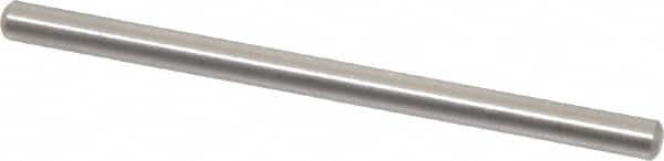 Value Collection - 1/8" Diam x 2" Pin Length 18-8 Stainless Steel Standard Dowel Pin - Bright Finish - Exact Tooling