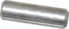 Value Collection - 3/16" Diam x 5/8" Pin Length 18-8 Stainless Steel Standard Dowel Pin - Bright Finish - Exact Tooling