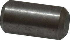 Value Collection - 1/4" Diam x 1/2" Pin Length 18-8 Stainless Steel Standard Dowel Pin - Bright Finish - Exact Tooling