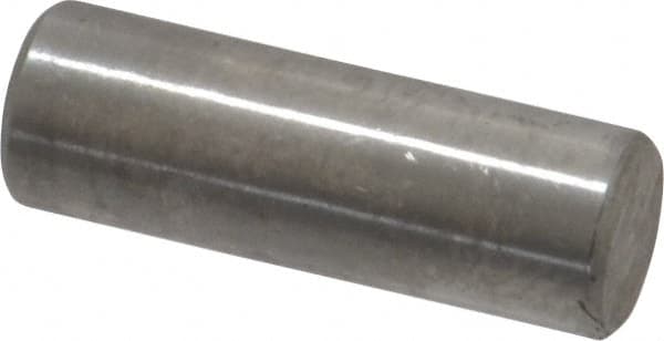 Value Collection - 1/4" Diam x 3/4" Pin Length 18-8 Stainless Steel Standard Dowel Pin - Bright Finish - Exact Tooling