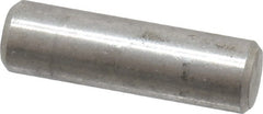 Value Collection - 1/4" Diam x 7/8" Pin Length 18-8 Stainless Steel Standard Dowel Pin - Bright Finish - Exact Tooling