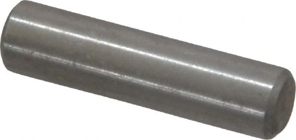 Value Collection - 1/4" Diam x 1" Pin Length 18-8 Stainless Steel Standard Dowel Pin - Bright Finish - Exact Tooling