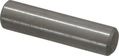 Value Collection - 1/4" Diam x 1" Pin Length 18-8 Stainless Steel Standard Dowel Pin - Bright Finish - Exact Tooling