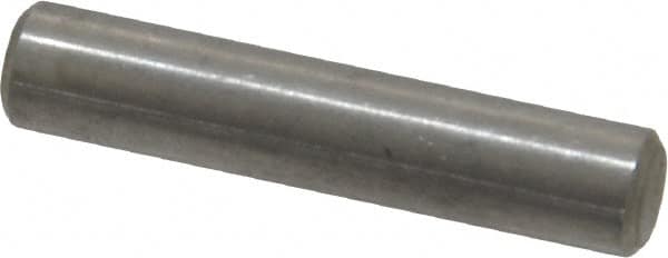 Value Collection - 1/4" Diam x 1-1/4" Pin Length 18-8 Stainless Steel Standard Dowel Pin - Bright Finish - Exact Tooling