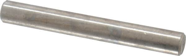 Value Collection - 1/4" Diam x 2" Pin Length 18-8 Stainless Steel Standard Dowel Pin - Bright Finish - Exact Tooling