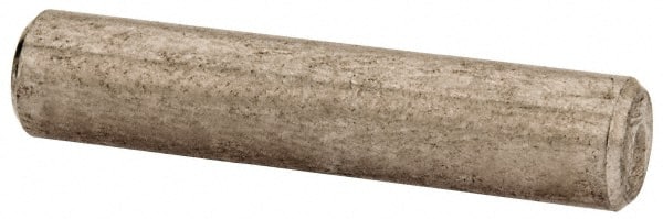 Value Collection - 5/16" Diam x 1-1/2" Pin Length 18-8 Stainless Steel Standard Dowel Pin - Bright Finish - Exact Tooling