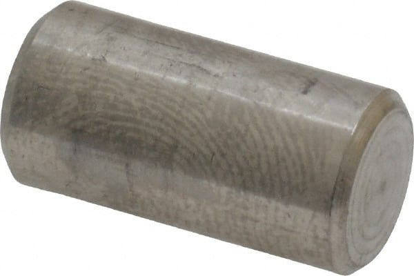 Value Collection - 3/8" Diam x 3/4" Pin Length 18-8 Stainless Steel Standard Dowel Pin - Bright Finish - Exact Tooling