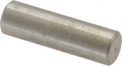 Value Collection - 3/8" Diam x 1-1/4" Pin Length 18-8 Stainless Steel Standard Dowel Pin - Bright Finish - Exact Tooling