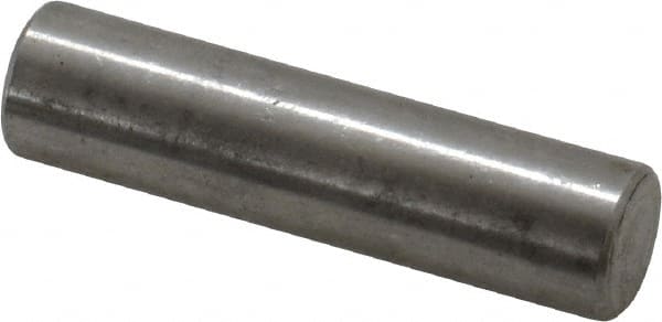 Value Collection - 3/8" Diam x 1-1/2" Pin Length 18-8 Stainless Steel Standard Dowel Pin - Bright Finish - Exact Tooling