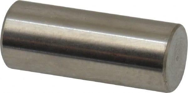 Value Collection - 1/2" Diam x 1-1/4" Pin Length 18-8 Stainless Steel Standard Dowel Pin - Bright Finish - Exact Tooling