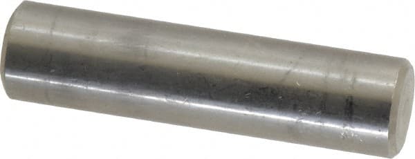 Value Collection - 1/2" Diam x 2" Pin Length 18-8 Stainless Steel Standard Dowel Pin - Bright Finish - Exact Tooling