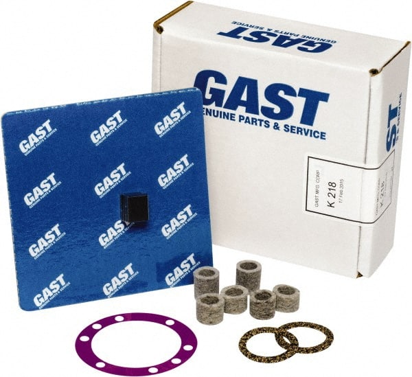 Gast - 13 Piece Air Compressor Repair Kit - For Use with Gast Model #0211-103A-G8CX and #0211-103A-G230CX - Exact Tooling