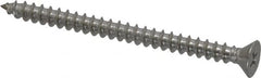 Value Collection - #10 Flat Head Phillips Sheet Metal Screw - Stainless Steel, 2-1/2" OAL, Grade 18-8 - Exact Tooling