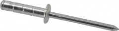 RivetKing - Size 66-69 Dome Head Aluminum Multi Grip Blind Rivet - Steel Mandrel, 0.275" to 0.598" Grip, 3/8" Head Diam, 0.192" to 0.196" Hole Diam, 7/8" Length Under Head, 3/16" Body Diam - Exact Tooling