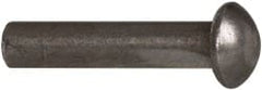 RivetKing - 3/16" Body Diam, Countersunk Uncoated Steel Solid Rivet - 7/8" Length Under Head, 90° Countersunk Head Angle - Exact Tooling