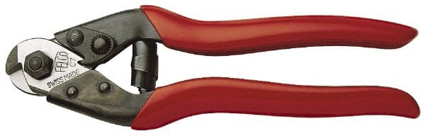 FELCO - 7-1/2" OAL, 5/32" Capacity, Cable Cutter - Exact Tooling