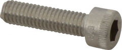 Holo-Krome - #10-32 UNF Hex Socket Drive, Socket Cap Screw - Grade 18-8 Stainless Steel, Passivated Finish, Fully Threaded, 3/4" Length Under Head - Exact Tooling