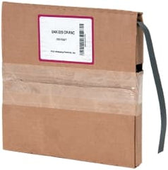Made in USA - 200' Long x 3/4" Wide, Ribbon Steel Strapping - 1,765 Lb Capacity, 0.02" Thick - Exact Tooling