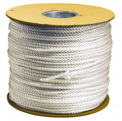 Value Collection - 50' Max Length Polyester Solid Braid Rope - 5/16" Diam, 219 Lb Capacity - Exact Tooling