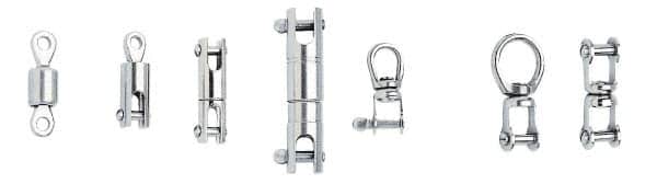 Ronstan - 2,310 Lbs. Load Limit Ball Bearing Swivel - 5/16 Inch Diameter Slot Pin - Exact Tooling