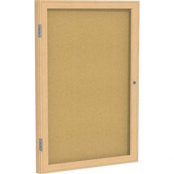 Ghent - Cork Bulletin Boards Style: Enclosed Cork Bulletin Boards Color: Natural Cork - Exact Tooling