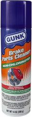 Gunk - Nonchlorinated Brake Parts Cleaner - 14 oz Aerosol Can - Exact Tooling