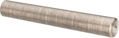 Value Collection - Size 6/0, 0.0676" Small End Diam, 0.078" Large End Diam, Passivated Stainless Steel Taper Pin - Grade 303, 18-8, 1/2" OAL, 1/2 Pin Length - Exact Tooling