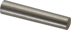 Value Collection - Size 7, 0.3674" Small End Diam, 0.409" Large End Diam, Passivated Stainless Steel Taper Pin - Grade 303, 18-8, 2" OAL, 2 Pin Length - Exact Tooling