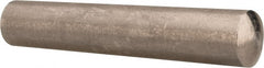 Value Collection - Size 8, 0.44" Small End Diam, 0.492" Large End Diam, Passivated Stainless Steel Taper Pin - Grade 303, 18-8, 2-1/2" OAL, 2-1/2 Pin Length - Exact Tooling