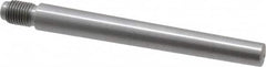 Value Collection - Size 8, 0.49" Large End Diam, Uncoated Steel 7/16-20 Threaded Taper Pin - Grade C-12L14, 4 Pin Length - Exact Tooling
