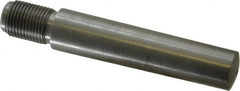 Value Collection - Size 10, 0.704" Large End Diam, Uncoated Steel 5/8-18 Threaded Taper Pin - Grade C-12L14, 3 Pin Length - Exact Tooling