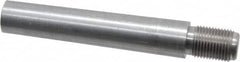 Value Collection - Size 10, 0.704" Large End Diam, Uncoated Steel 5/8-18 Threaded Taper Pin - Grade C-12L14, 3-1/2 Pin Length - Exact Tooling
