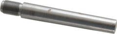 Value Collection - Size 10, 0.704" Large End Diam, Uncoated Steel 5/8-18 Threaded Taper Pin - Grade C-12L14, 4 Pin Length - Exact Tooling