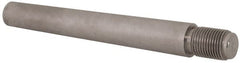 Value Collection - Size 10, 0.704" Large End Diam, Uncoated Steel 5/8-18 Threaded Taper Pin - Grade C-12L14, 5 Pin Length - Exact Tooling