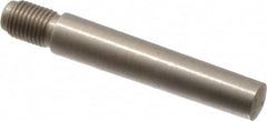 Value Collection - Size 7, 0.407" Large End Diam, Passivated Stainless Steel 3/8-24 Threaded Taper Pin - Grade 303, 18-8, 2 Pin Length - Exact Tooling