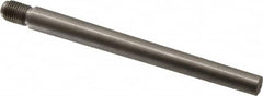 Value Collection - Size 7, 0.407" Large End Diam, Passivated Stainless Steel 3/8-24 Threaded Taper Pin - Grade 303, 18-8, 4 Pin Length - Exact Tooling