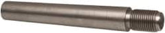 Value Collection - Size 10, 0.704" Large End Diam, Passivated Stainless Steel 5/8-18 Threaded Taper Pin - Grade 303, 18-8, 4 Pin Length - Exact Tooling