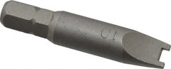 Value Collection - #10 Spanner Screwdriver Bit - 1-1/2" OAL - Exact Tooling