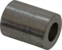 Electro Hardware - 0.194" ID x 3/8" OD, #10 Screw, Grade 18-8 & 303 Stainless Steel Female Unthreaded Circuit Board Spacer - Round Body, Uncoated, 1/2" OAL - Exact Tooling