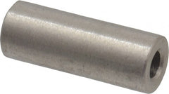 Electro Hardware - 0.171" ID x 3/8" OD, #8 Screw, Grade 18-8 & 303 Stainless Steel Female Unthreaded Circuit Board Spacer - Round Body, Uncoated, 1" OAL - Exact Tooling