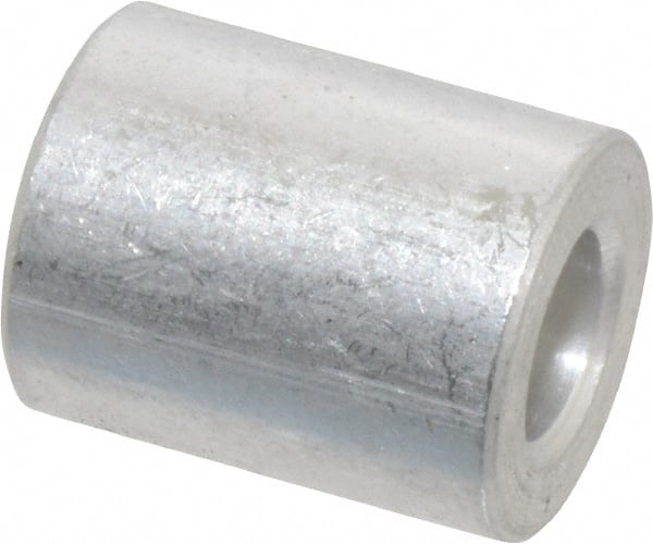 Electro Hardware - M12 Screw 15mm OAL 12mm ID x 19mm OD Round Aluminum Circuit Board Spacers - Exact Tooling