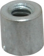 Electro Hardware - #6-32, 1/4" OAL, Steel Round Fully Threaded Female Circuit Board Standoffs - 1" Thread Depth, 1/4" Body Length, Zinc-Plated Clear Chromate Finish - Exact Tooling