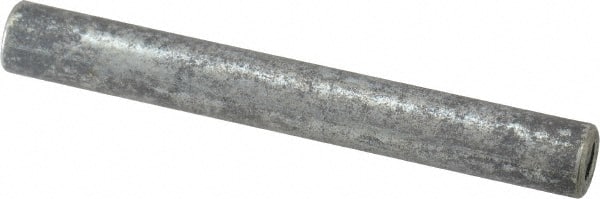 Electro Hardware - #6-32, 2" OAL, Steel Round Fully Threaded Female Circuit Board Standoffs - 1" Thread Depth, 2" Body Length, Zinc-Plated Clear Chromate Finish - Exact Tooling