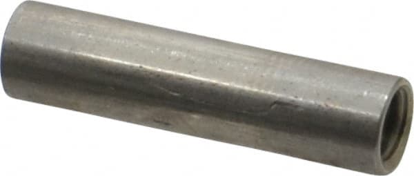 Electro Hardware - #10-32, 1" OAL, Stainless Steel Round Fully Threaded Female Circuit Board Standoffs - 1" Thread Depth, 1" Body Length, Bright Finish - Exact Tooling