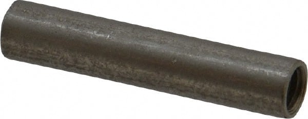 Electro Hardware - #10-32, 1-1/4" OAL, Stainless Steel Round Fully Threaded Female Circuit Board Standoffs - 1" Thread Depth, 1-1/4" Body Length, Bright Finish - Exact Tooling