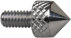 Mitutoyo - M2.5x0.45, 5mm Ball Diam, Carbide 90 ° Conical Contact Point - 5mm Contact Point Length, Use with AGD 1,2,3,4 - Exact Tooling