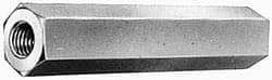 Made in USA - #4-40, 7/8" OAL, 0.187" Across Flats, Stainless Steel Hex Fully Threaded Female Circuit Board Standoffs - Passivated Finish - Exact Tooling