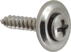 Value Collection - #6 Sems Oval Head Phillips Sheet Metal Screw - Steel, 3/4" OAL, Grade 2 - Exact Tooling